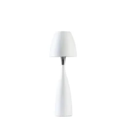 Anemon Medium - Bordlampe - Mat Hvid