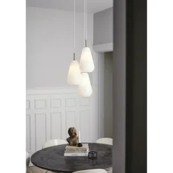 Anoli 3 Pendel Klynge - Opalglas & Nordic Gold (Sofie Refer)