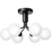 APIALES 6 LOFTSLAMPE SATINSORT/OPAL