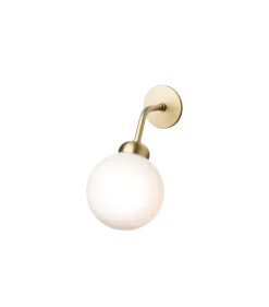 Apiales Væglampe Hardwired Brass/Opal - Nuura