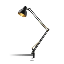 Archi T2 Bordlampe Sort/guld