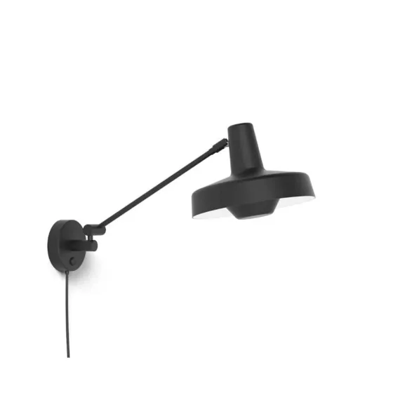 Arigato Væglampe Kort Arm Sort
