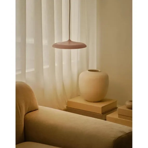 ARTIST PENDEL Ø25 STØVET ROSA LED RA90