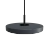 Asteria Micro Anthracite w. Dim - Black Top