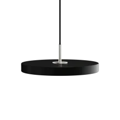 Asteria Mini Black - Steel Top 31 x 10,5 cm, 2.7m cordset