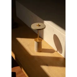 ASTERIA MOVE MINI CLAY TRAVERTINE MESSING PORTABLE