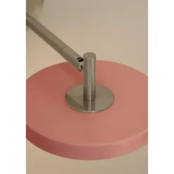 ASTERIA VÆGLAMPE KORT STÅL/ROSE