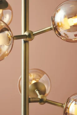 ATOM GULVLAMPE MESSING