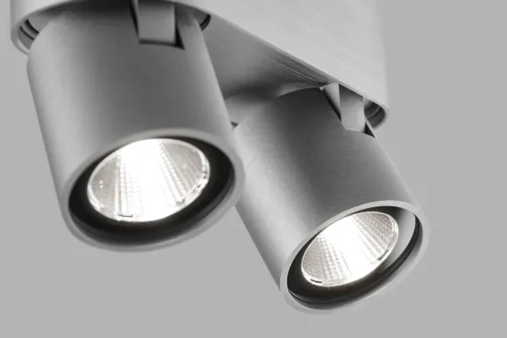 AURA C2 LOFTSLAMPE TITANIUM LED