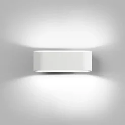 Aura W1 Væglampe Hvid LED