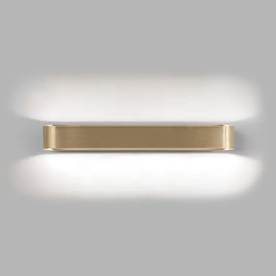 Aura W3 Væglampe - Messing - Elegant dim-to-warm LED-vægbelysning