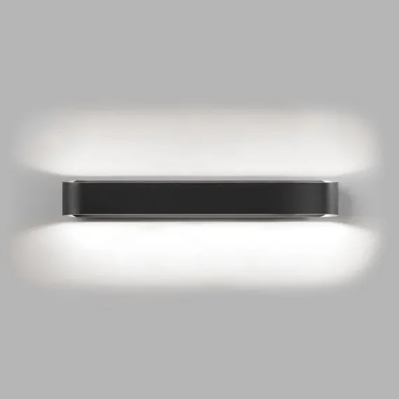 Aura W3 Væglampe Sort