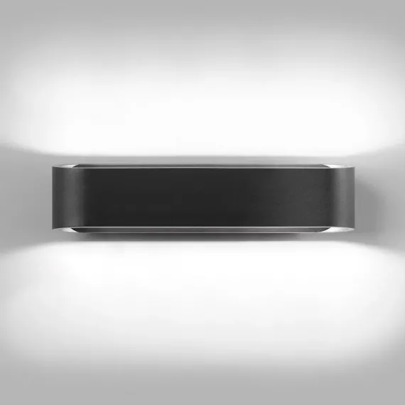 Aura W2 Væglampe Sort LED