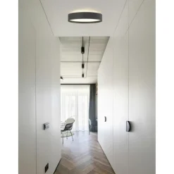 BACKLIGHT FULL Ø30 PLAFOND SORT 3 TRINS LED DÆMP - Halo Design