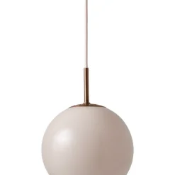 BALL PENDEL GLAS Ø25 SAND GREY
