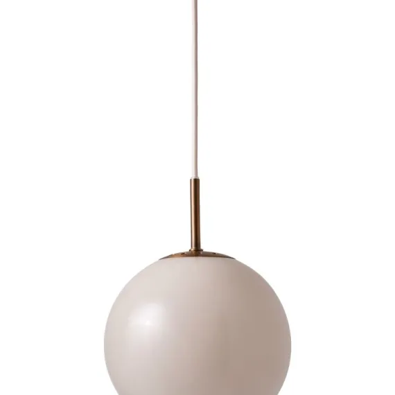 BALL PENDEL GLAS Ø18 SAND GREY - Frandsen