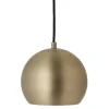 Ball Pendel Mat Antik Messing