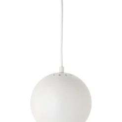 Ball Pendel Mat Hvid NY