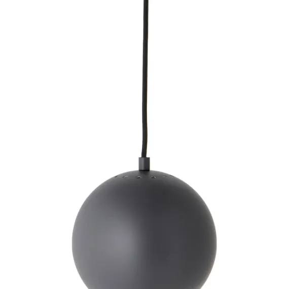 Ball Pendel Mat Mørk Grå NY