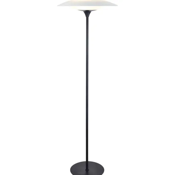 BARONI GULVLAMPE Ø46 SORT/OPAL 991331