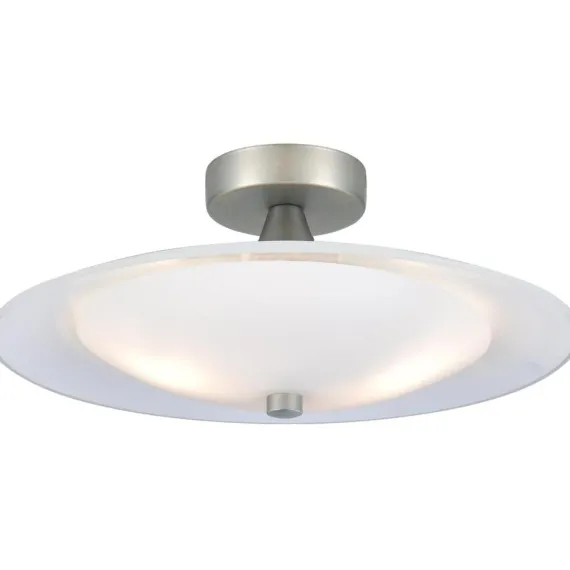 Baroni Loftlampe Ø35 Opal/alu