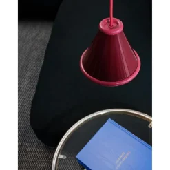 Belle - Pendel Ø15 - Wine/Rød Violet i ikonisk Verner Panton-design