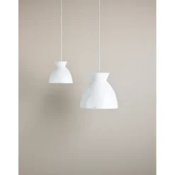Bikube 180p - Opal (E14 40w) - Hvid LEDning 3m - Pendel
