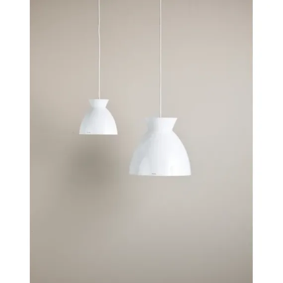 Bikube 180p - Opal (E14 40w) - Hvid LEDning 3m - Pendel