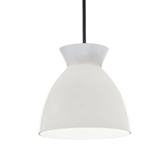 Bikube 180p - Opal (E14 40w) - Sort LEDning 3m - Pendel