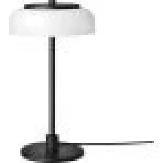 BLOSSI BORDLAMPE SORT/OPAL LED DÆMP SMALL