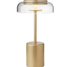 Blossi Mini Portable Bordlampe - Nuura (Nordic Gold, Klar, Genopladelig)