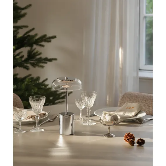BLOSSI MINI PORTABLE NORDIC KROM/KLAR LED