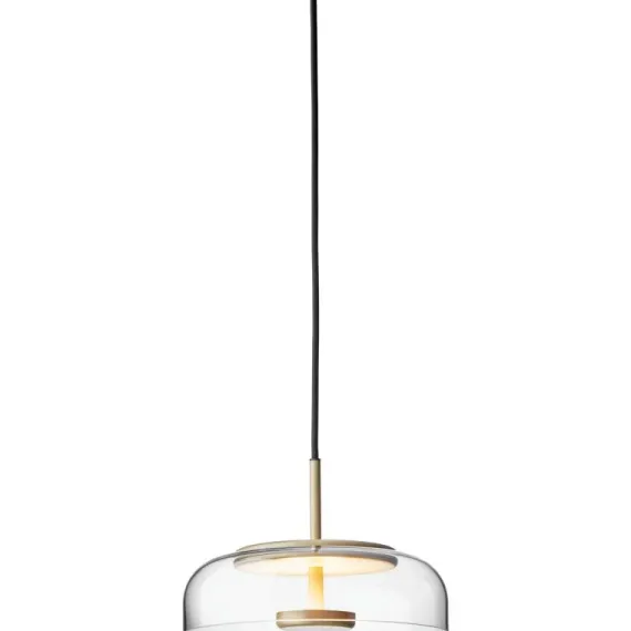 BLOSSI 1 PENDEL NORDIC GULD/KLAR LED
