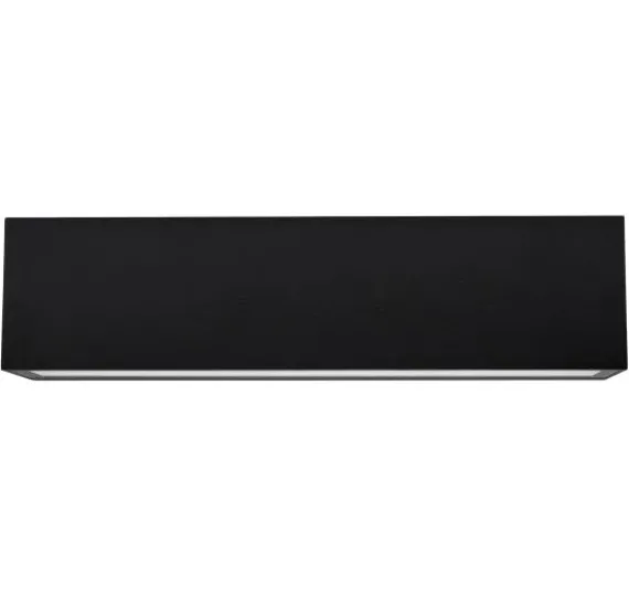 BRICK OUTDOOR DOWN LED - VÆGLAMPE - SORT