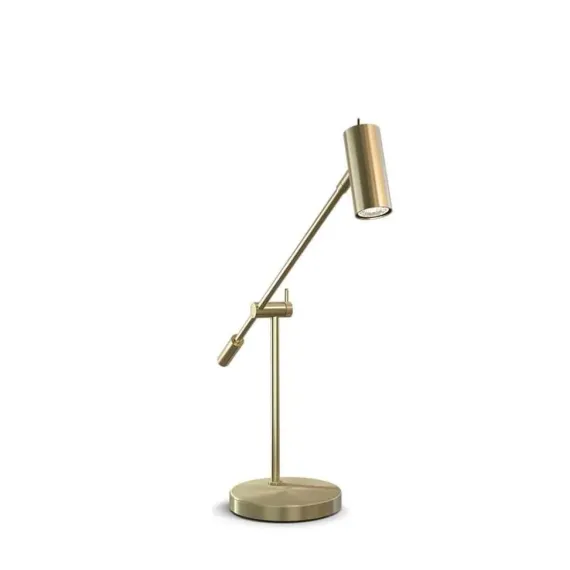 Cato - Bordlampe - Poleret Messing - Belid