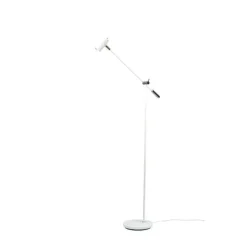 Cato - Gulvlampe Dæmpbar - Hvid - Belid