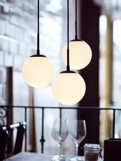 CHICAGO CAFE PENDEL Ø25 OPAL/SORT