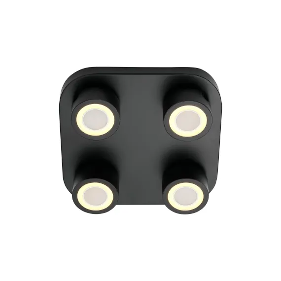 Clyde 4-Spot | Loftlampe | Sort