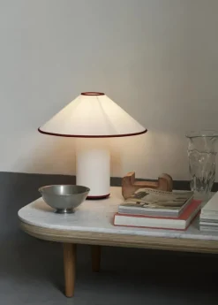 COLETTE ATD6 - BORDLAMPE - HVID/RØD