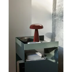 COMO SC53 - BORDLAMPE PORTABLE - RED BROWN