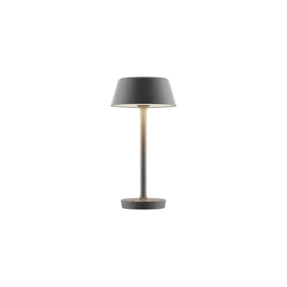 COMPANION BIG T2 - BORDLAMPE - MAT GRÅ