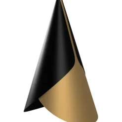 Cornet Sort / Messing Skærm - Pendel