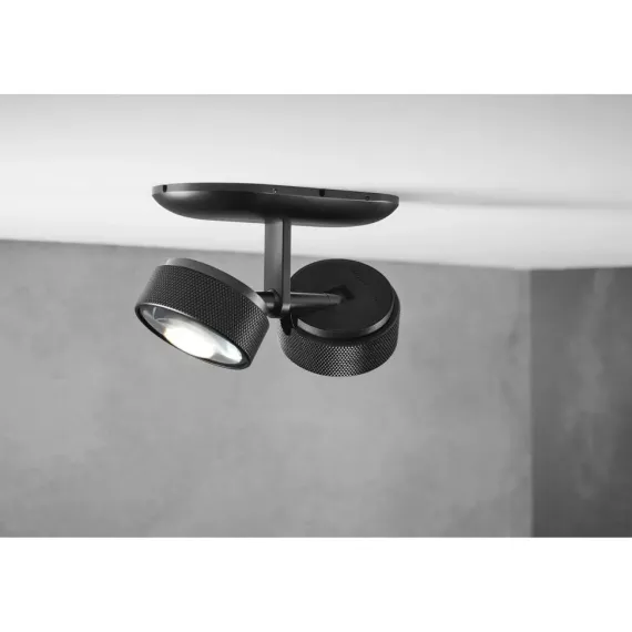 Cosmo C2 Loftlampe Carbon Sort - Light-Point