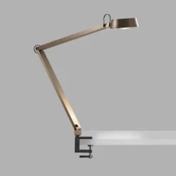 Dark T2 Bordlampe m/ klemme Rose Gold - Light-Point