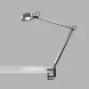 Dark T2 Bordlampe m/ klemme Titanium - Light-Point