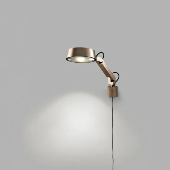 Dark W1 Væglampe Rose Gold - Light-Point