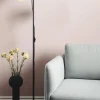 D.C GULVLAMPE 1 ARM OPAL/EG/SORT