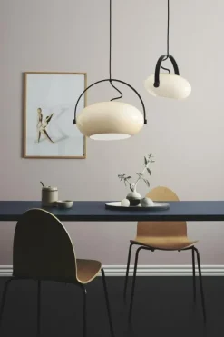 D.C PENDEL OPAL/EG/SORT Ø40