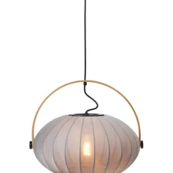 DC Ø40 TEKSTIL PENDEL GRÅ - Halo Design