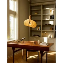 DC Ø40 TEKSTIL PENDEL GRØN - Halo Design